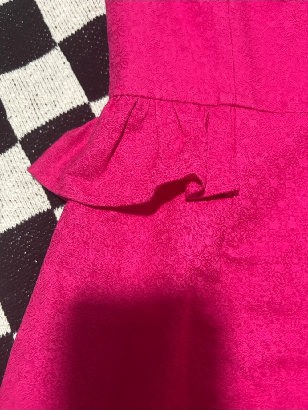 Lilly Pulitzer Azalea Pink "Maybell" Scalloped Embroidered Jacquard Mini Dress - Picture 4 of 13